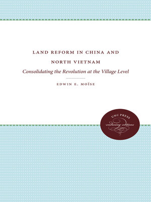 cover image of Land Reform in China and North Vietnam